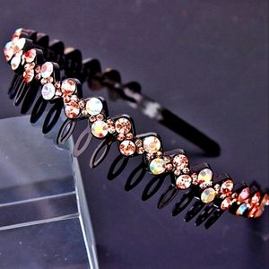 🧚‍♀️🦄Sparkling Champagne Rhinestone Headband